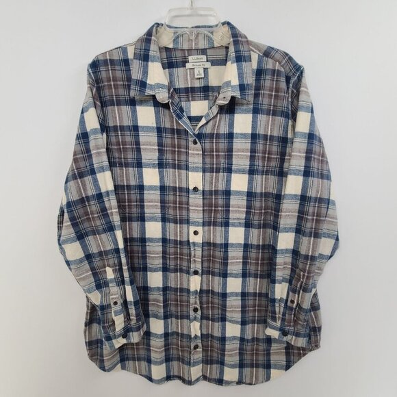 L.L. Bean Other - L.L. Bean Men's Long Sleeve Button Up Shirt Plaid Size XL